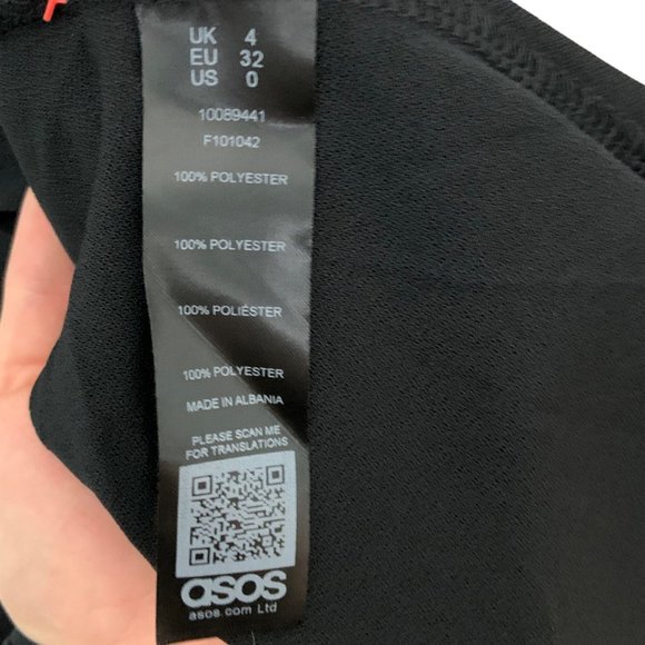 ASOS Sleeveless V-Neck Midi Dress w/ Blouson Top - Picture 3 of 4